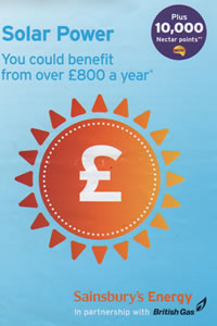 Sainsbury's Solar Panel image